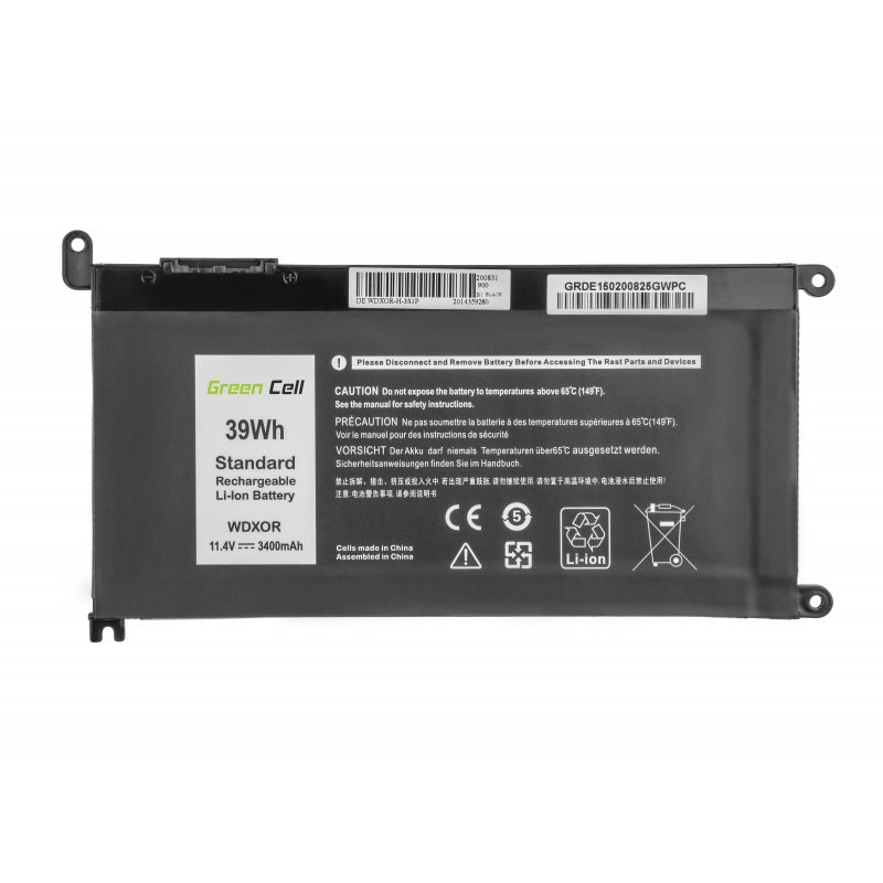 Green Cell Bateria do Dell WDXOR