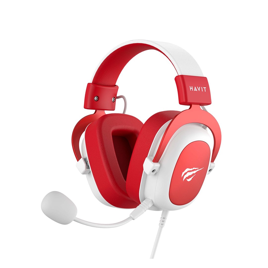 Havit H2002D Spēļu austiņas White, red