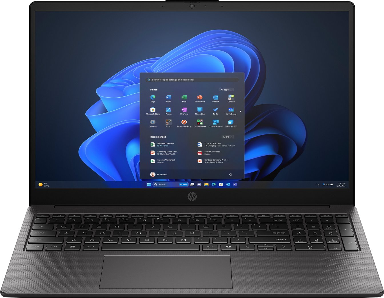 Hewlett-Packard Portatīvais dators HP 250R G10