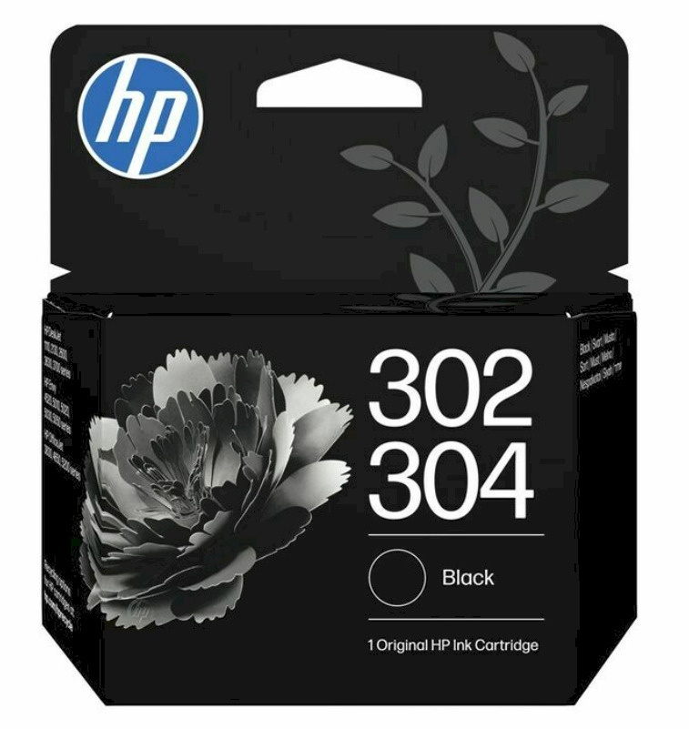 HP 302/304 Tintes kārtridžs Melns |