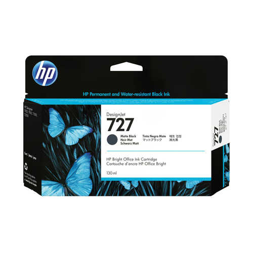 Tintes kārtridžs HP 727 130ml Black