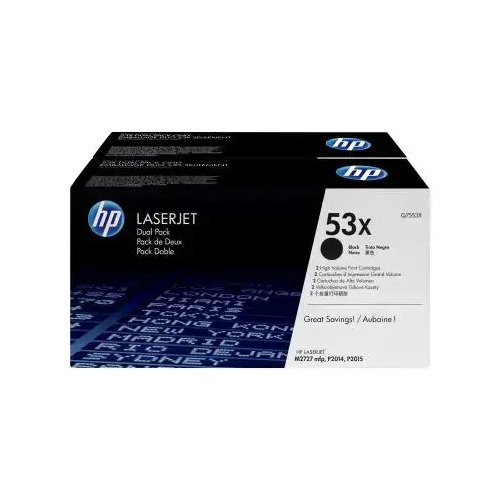 Toner HP 53XD Black Oryginał  (Q7553XD)