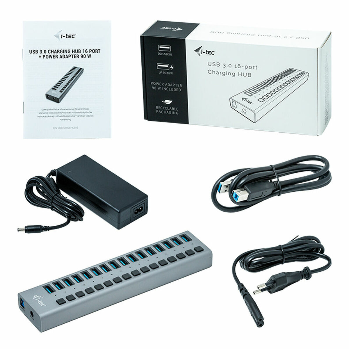 I-TEC Hub USB3.0 z ładowaniem