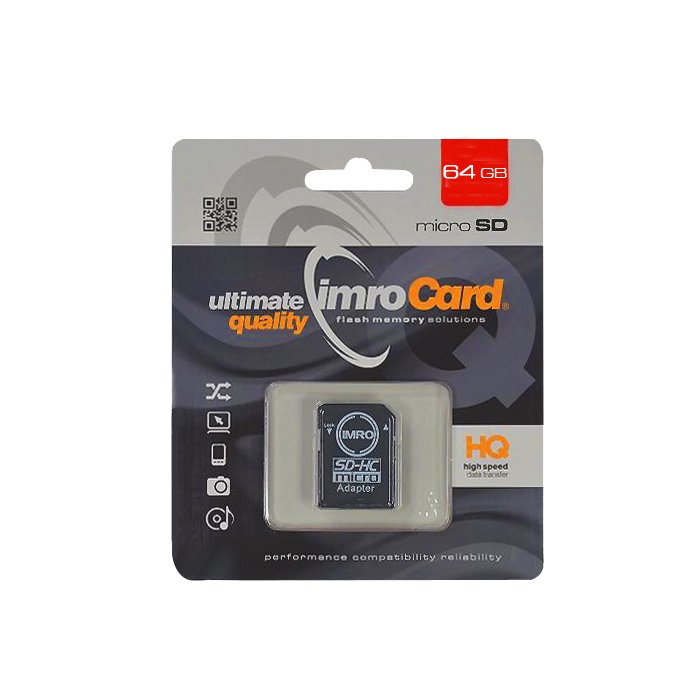 Imro Atmiņas Karte microSDXC 64GB /