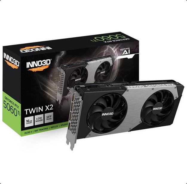 Vaizdo plokštė INNO3D GeForce RTX 5060