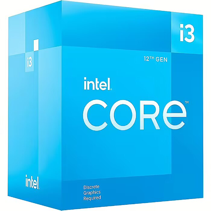Procesors Intel Core i3-12100F, 3.3