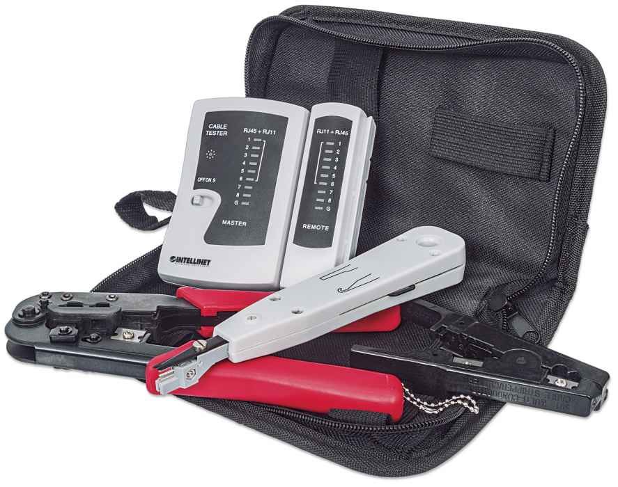 Intellinet 4 daļu tīkla instrumentu komplekts