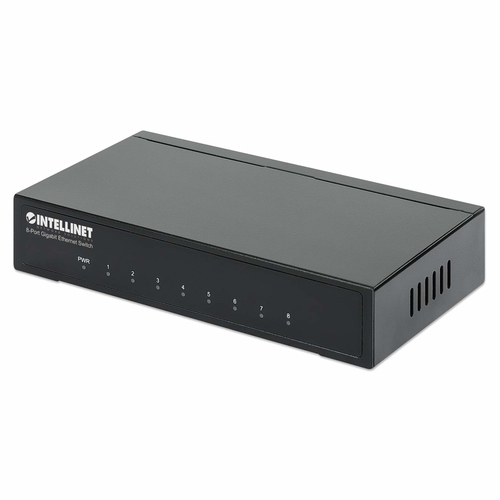Intellinet 8-Port Gigabit Ethernet Slēdzis, darbvirsmas