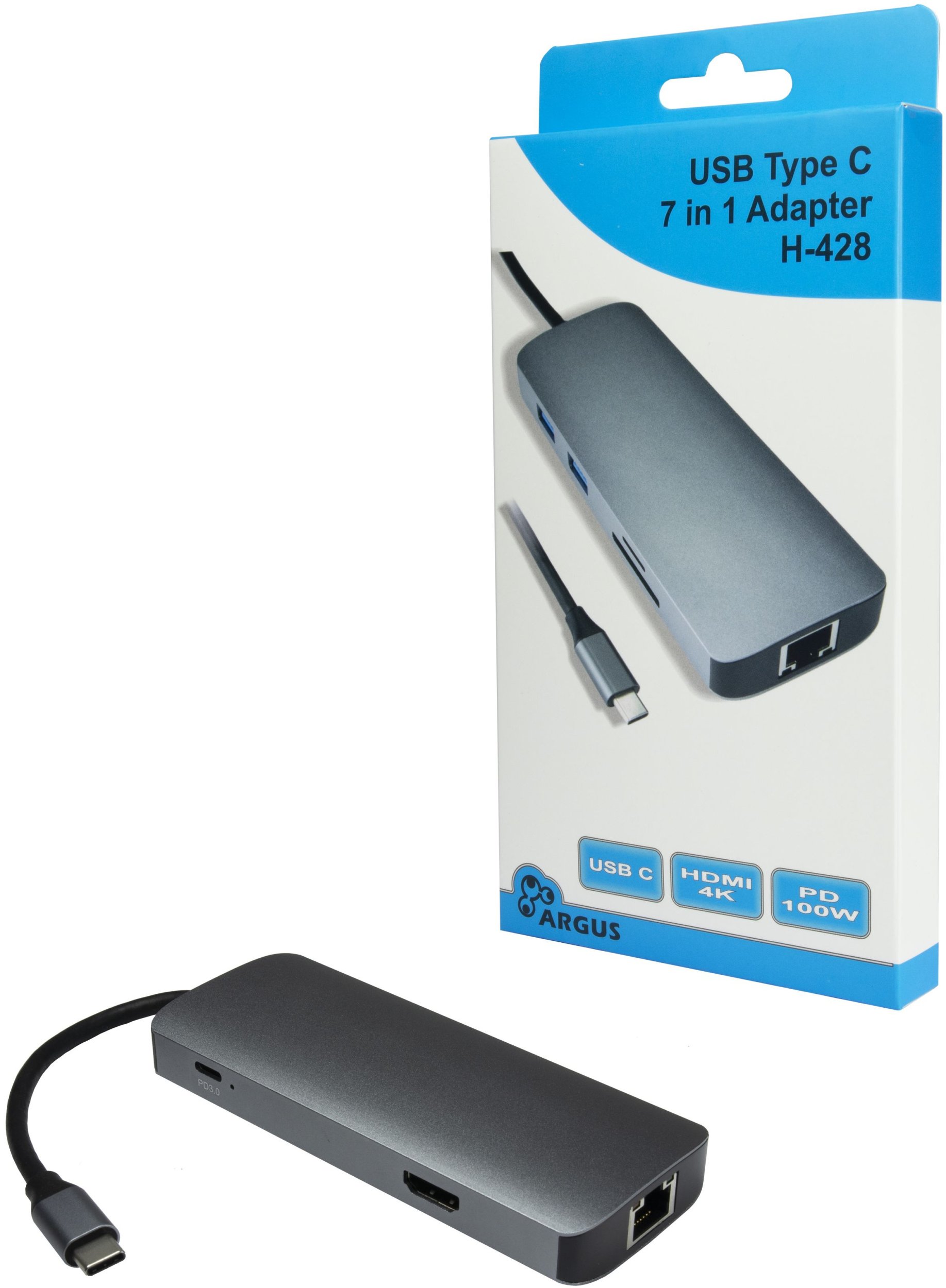 USB centrmezgls Inter-Tech H-428 USB 3