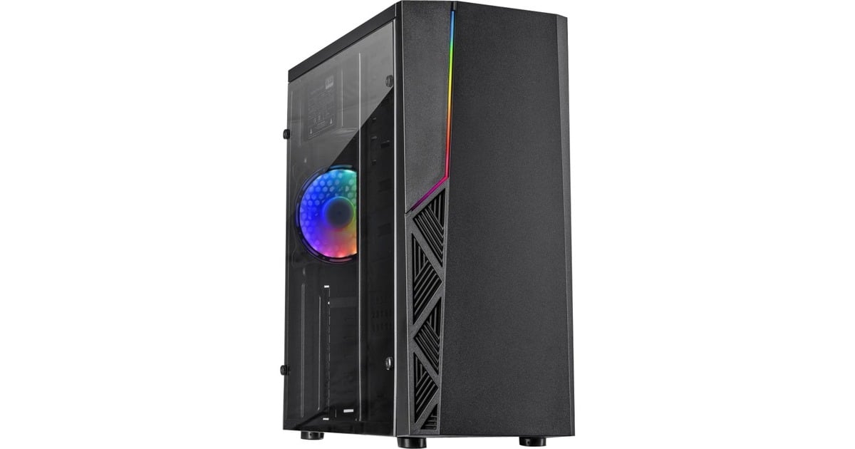 Inter-Tech Spēļu korpuss B-02 120mm RGB
