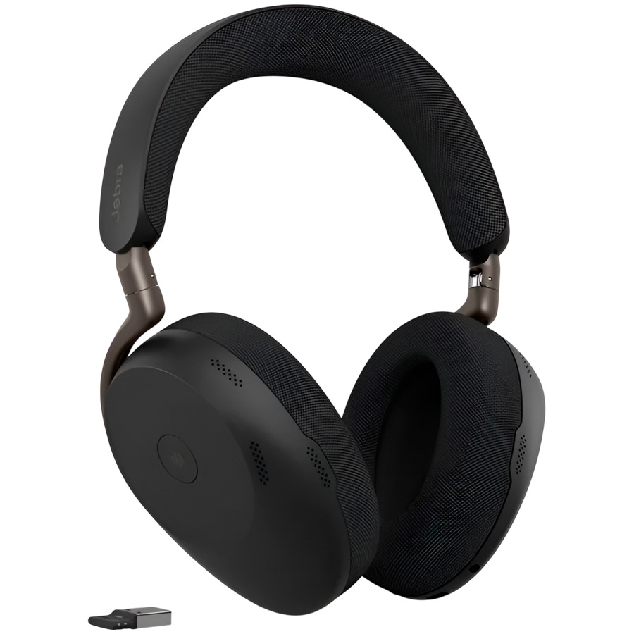 Jabra Evolve3 85 MS Black Bezvadu