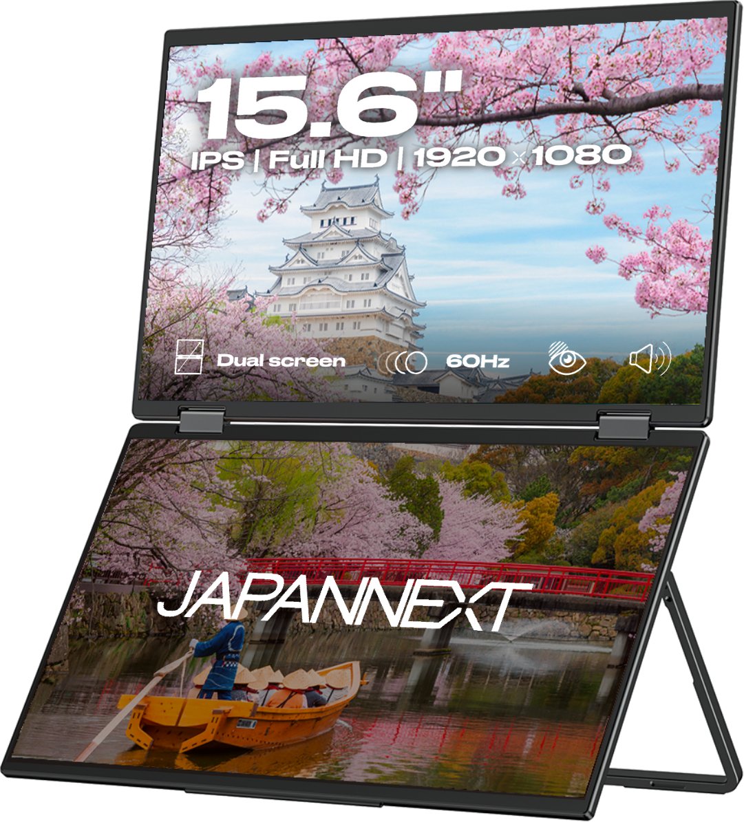 JAPANNEXT 39,6cm JN-DMD-IPS156F Divu monitoru