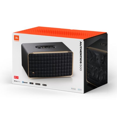 JBL Authentics 500 Bezvadu skaļrunis melns