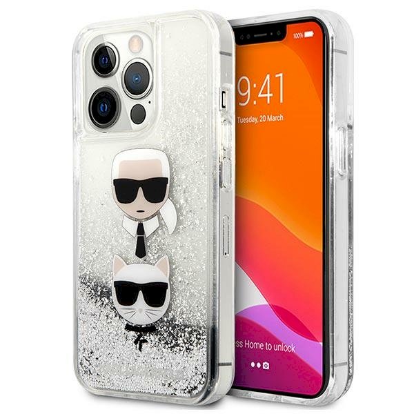 Karl Lagerfeld KLHCP13LKICGLS hardcase Liquid Glitter