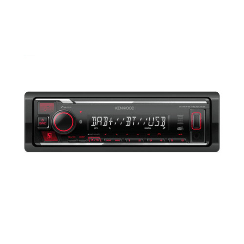 Kenwood KMM-BT408DAB USB/AUX/BT/iPhone īsslāņa atskaņotājs |