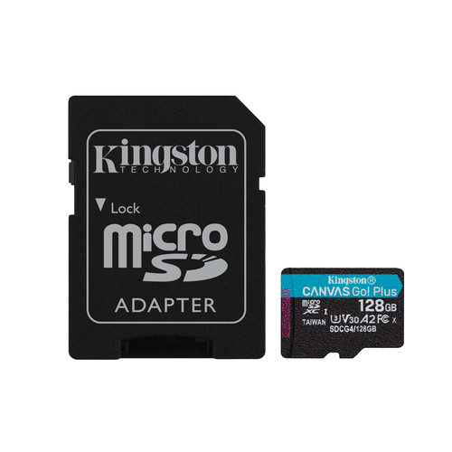 Kingston Karta microSD 128GB CanvasGo! Plus