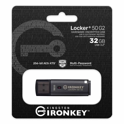 Kingston Pendrive 32GB IronKey Locker+50 USB