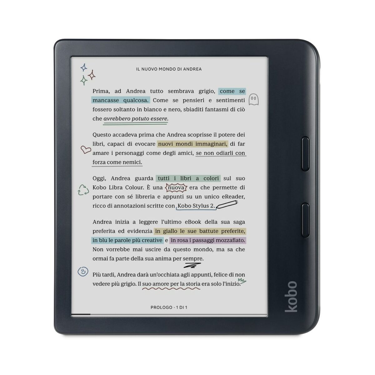 Kobo Libra Colour Black | N428-KU-BK-K-CK