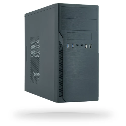 Chieftec ATX mini-tour alu brossé SECC