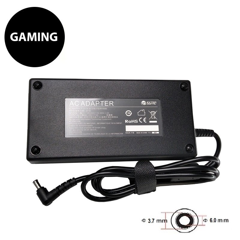 Lādētājs AS150H3760 klēpjdatoram Asus 20V /