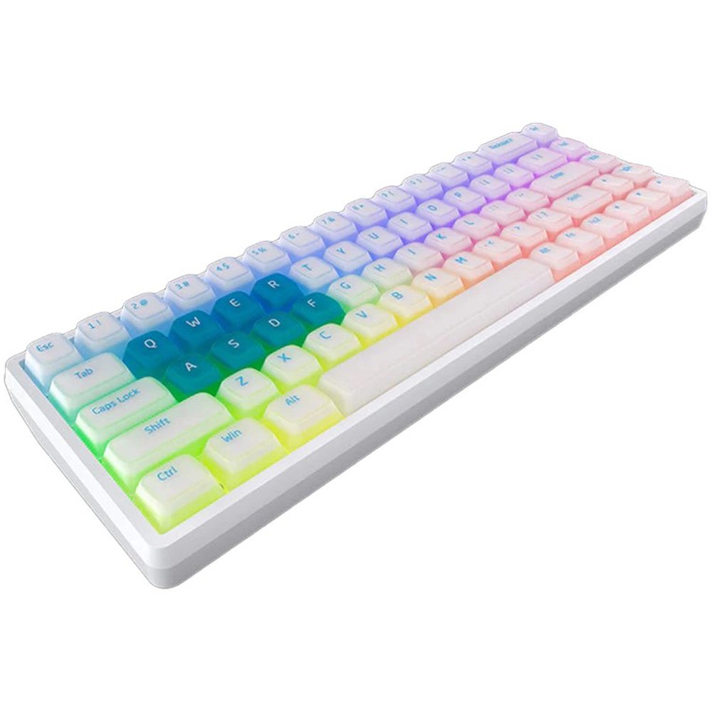Klaviatūra Lamzu Atlantis Pro White, US