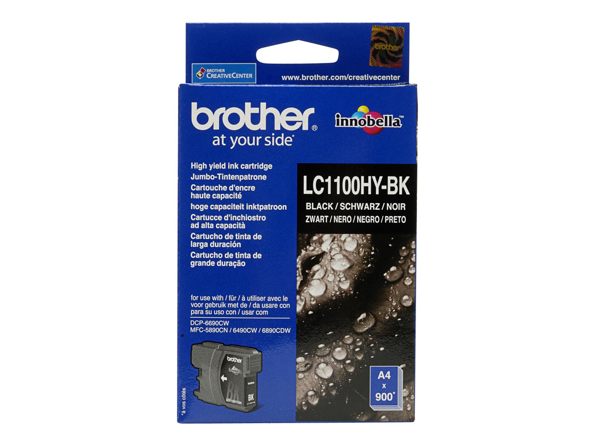 Brother melnais tintiņš LC-1100HYBK | LC1100HYBK