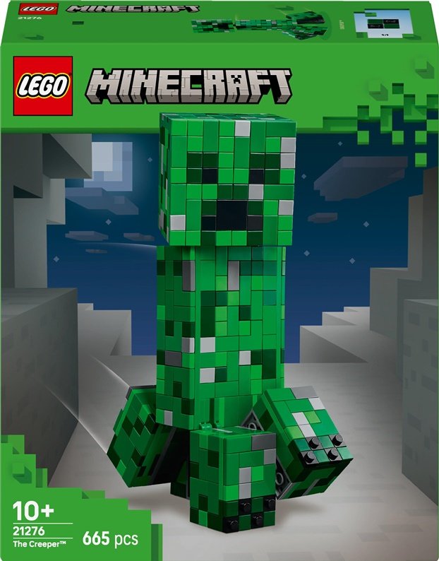 LEGO 21276 Minecraft The Creeper Konstruktors