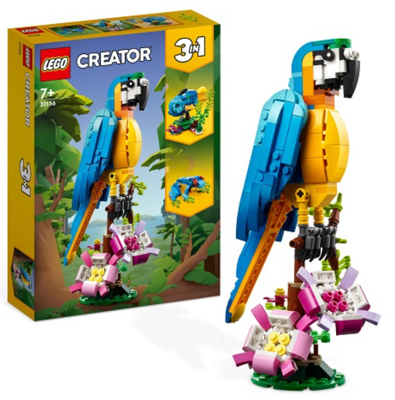 LEGO 31136 Creator 3in1 Exotic Parrot