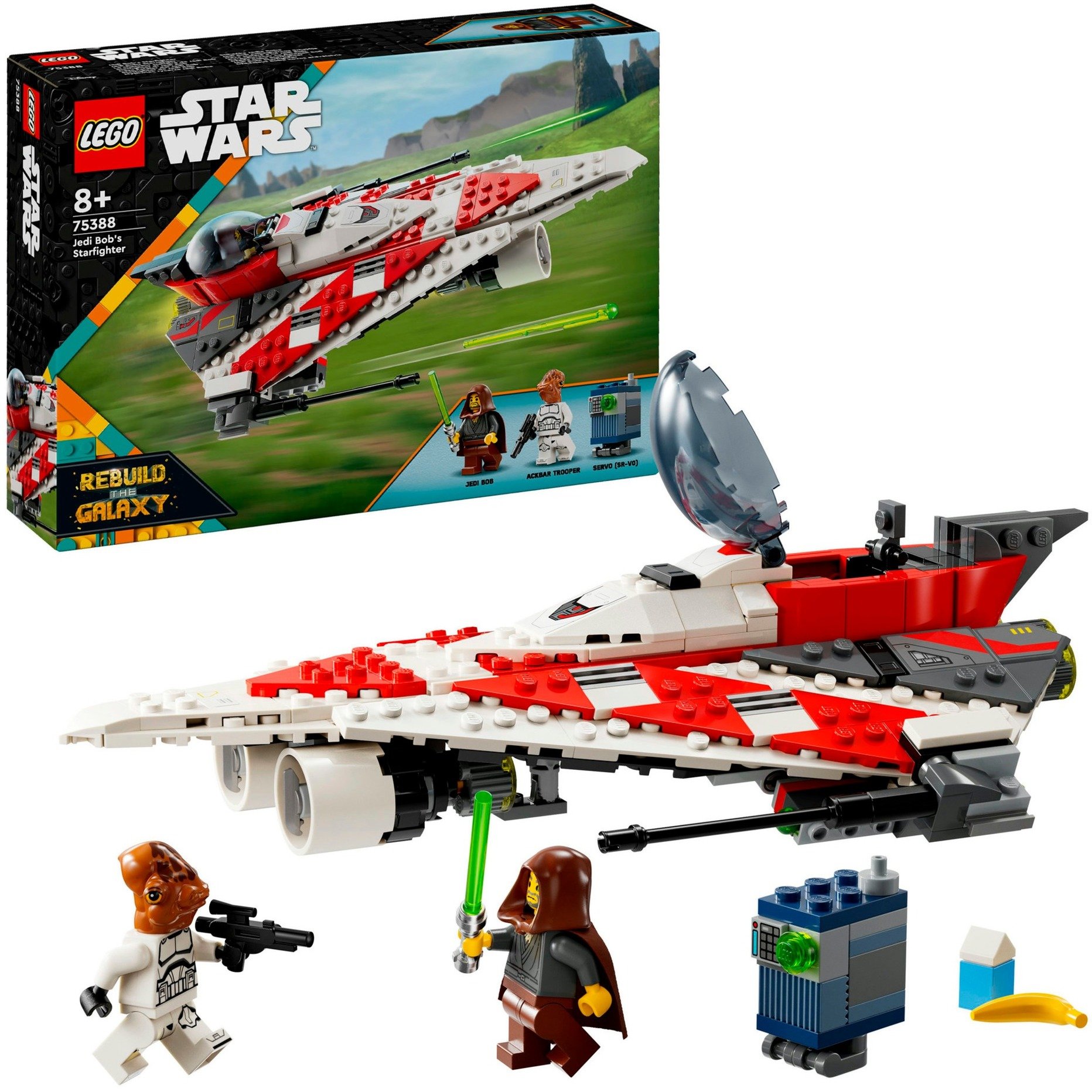 LEGO 75388 Jedi Bob`s Starfighter Konstruktors