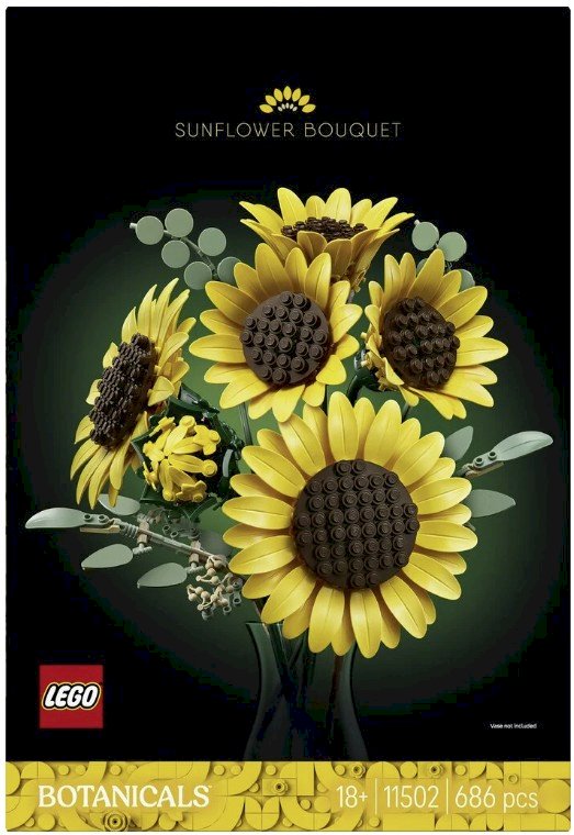 LEGO Botanicals 11502 Saulespuķu Pušķis -