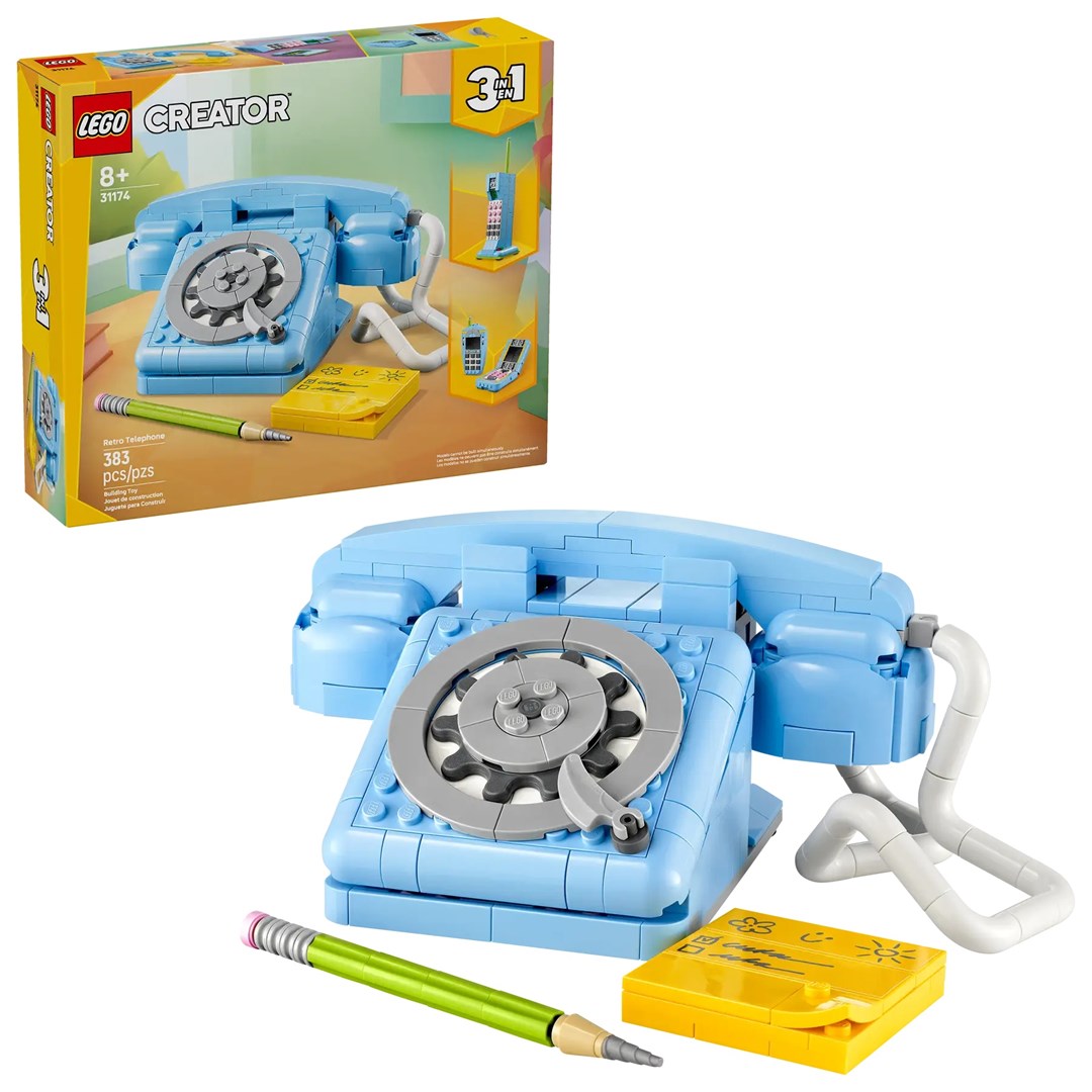 LEGO 31174 Retro Telefons Konstruktors |