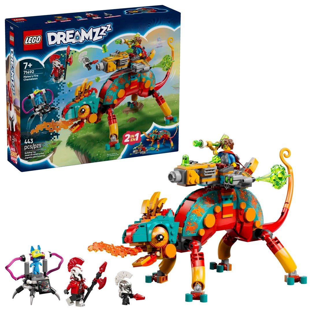 LEGO Klocki DREAMZzz 71492 Ognisty kameleon