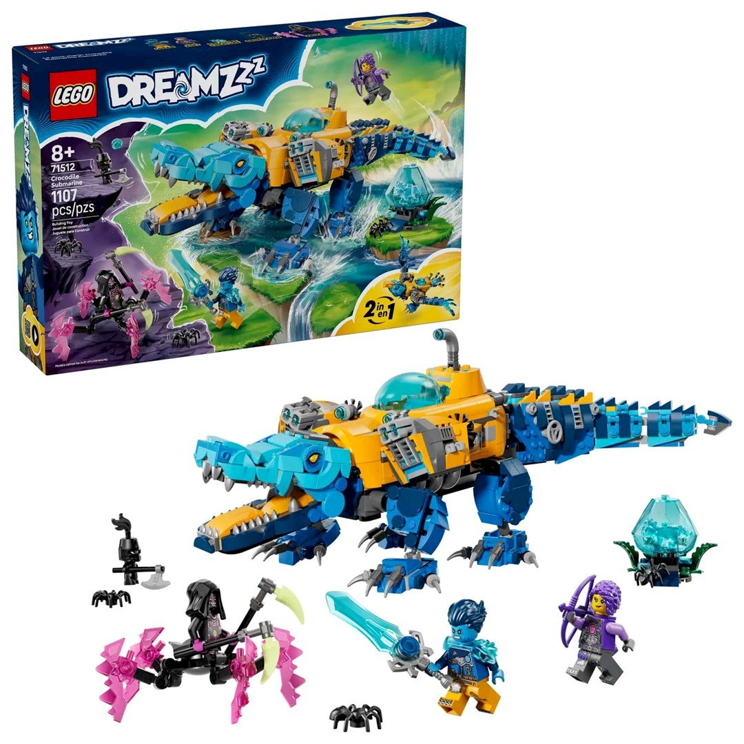 LEGO DREAMZZZ 71512 Krokodila zemūdene |