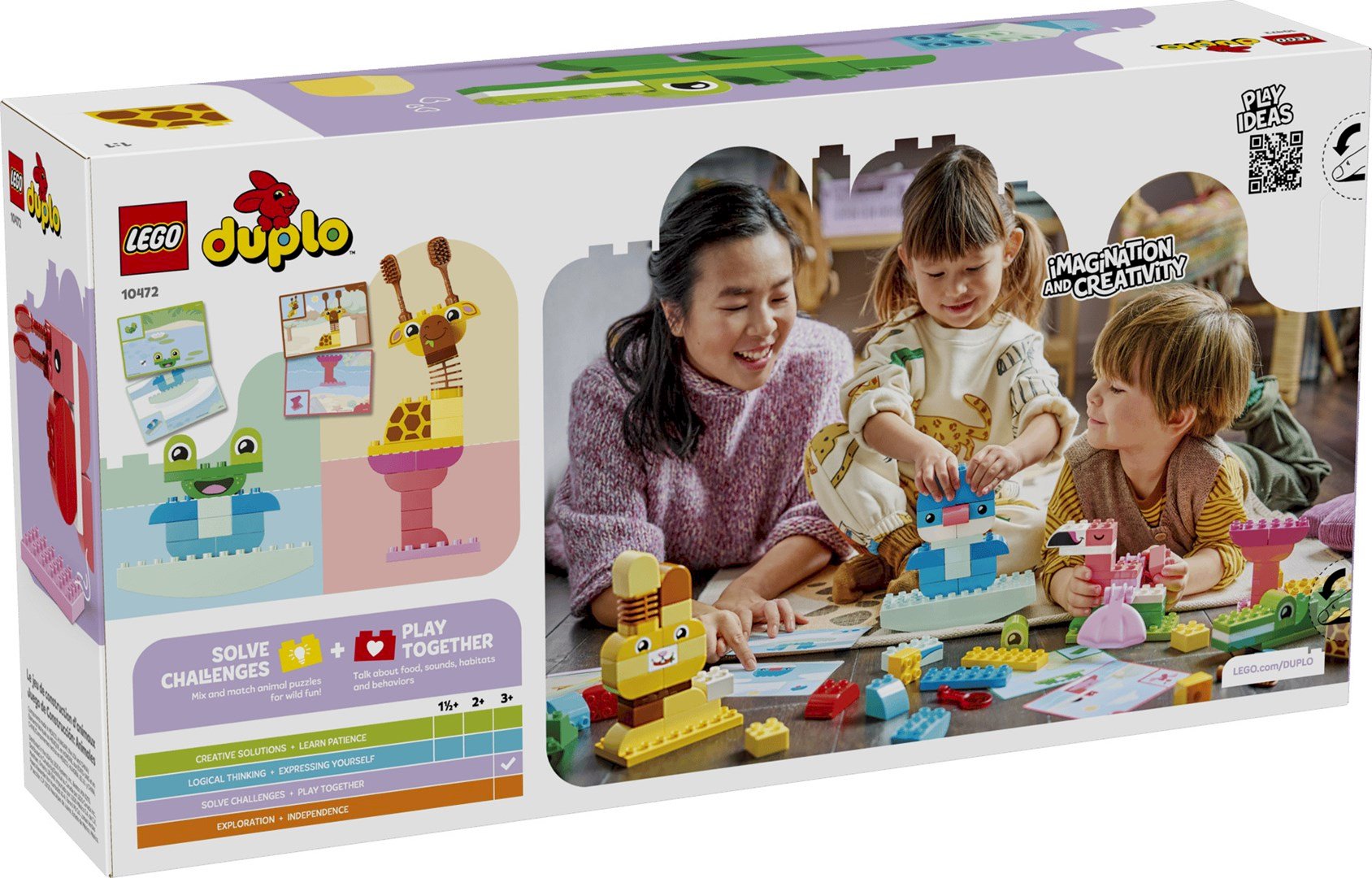LEGO Klocki DUPLO 10472 Spēle dzīvnieku