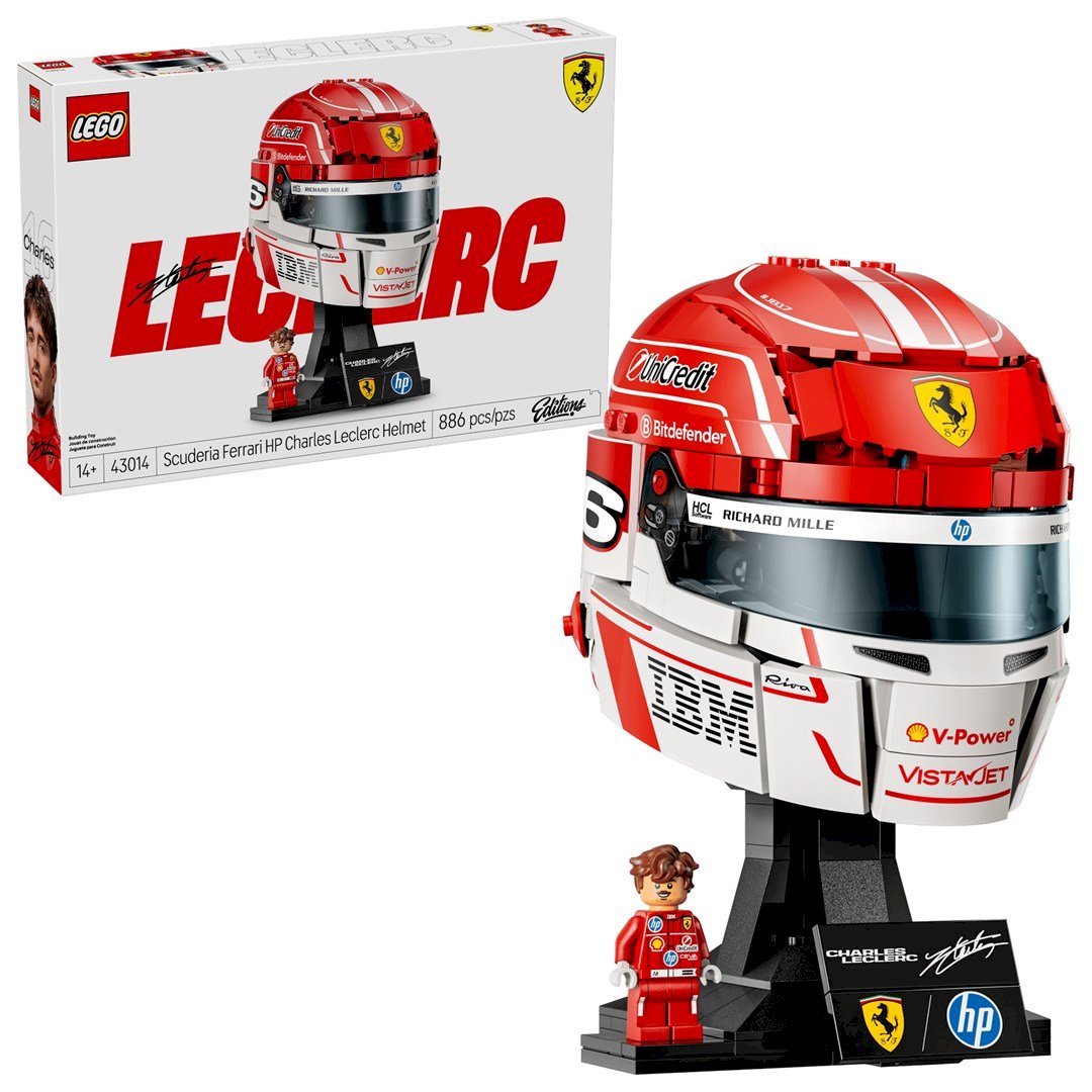 LEGO Editions ķivere Charles Leclerc Scuderia