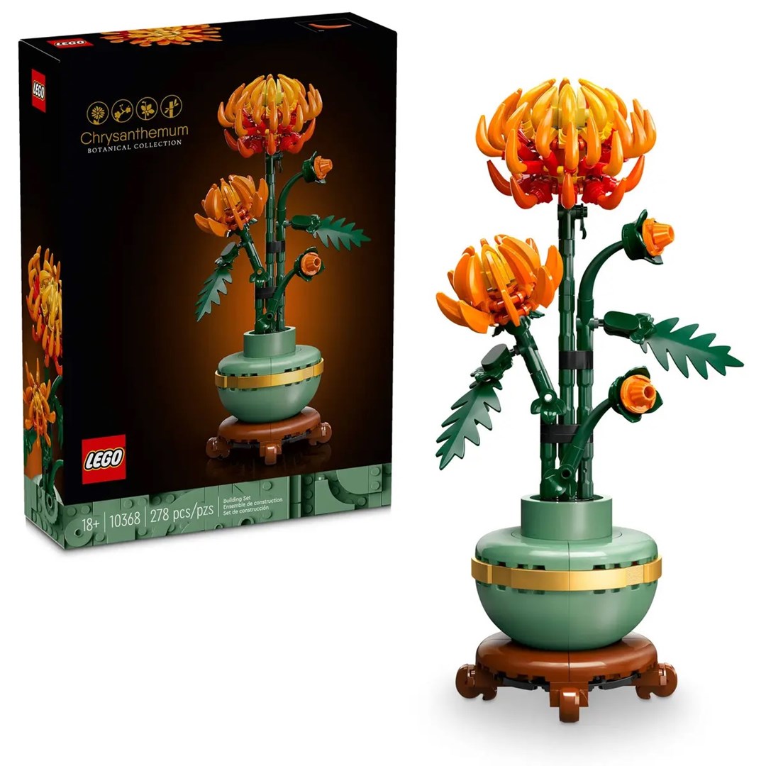 LEGO 10368 Icons Chrysantheme Konstruktors |