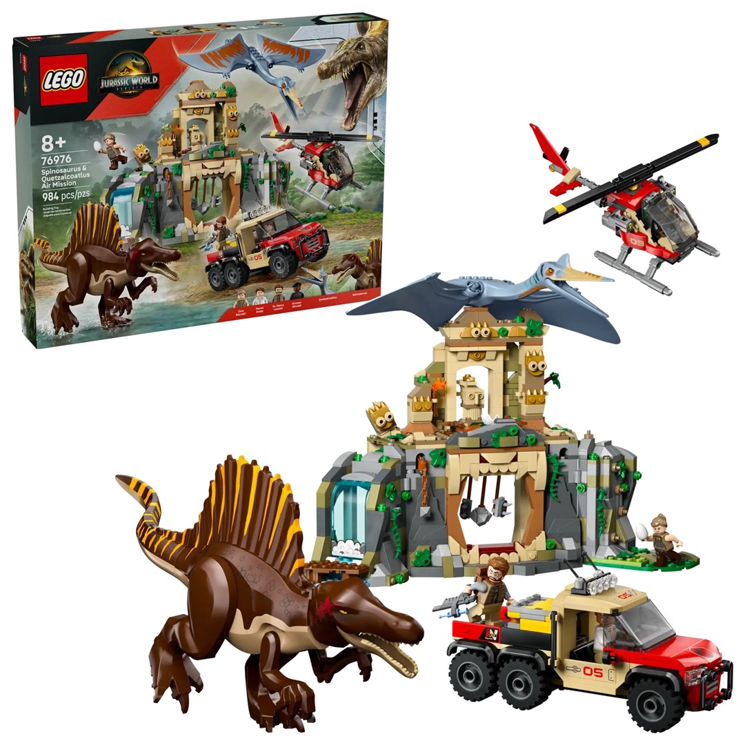LEGO Jurassic World Gaisa misija ar