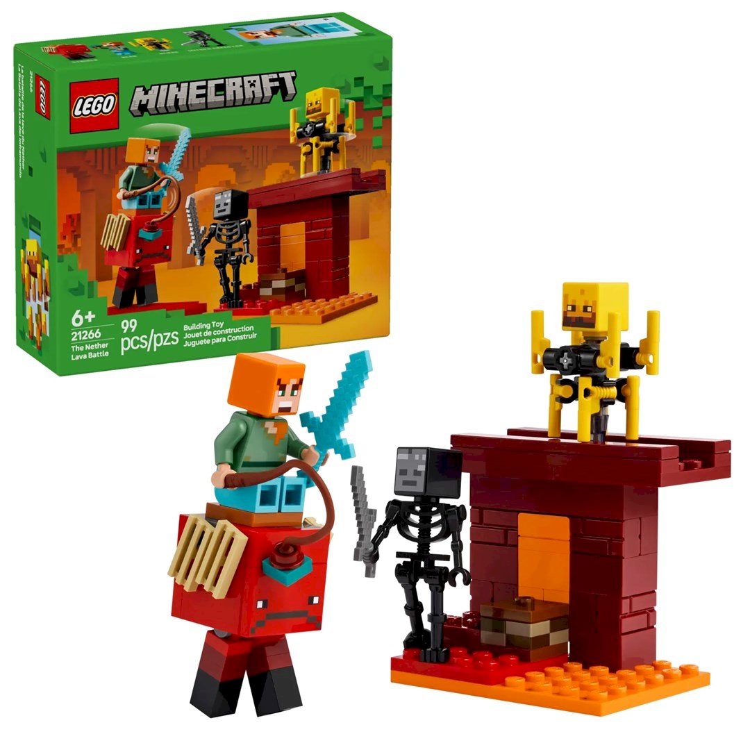 LEGO Minecraft 21266 Cīņa Nīderzemē uz
