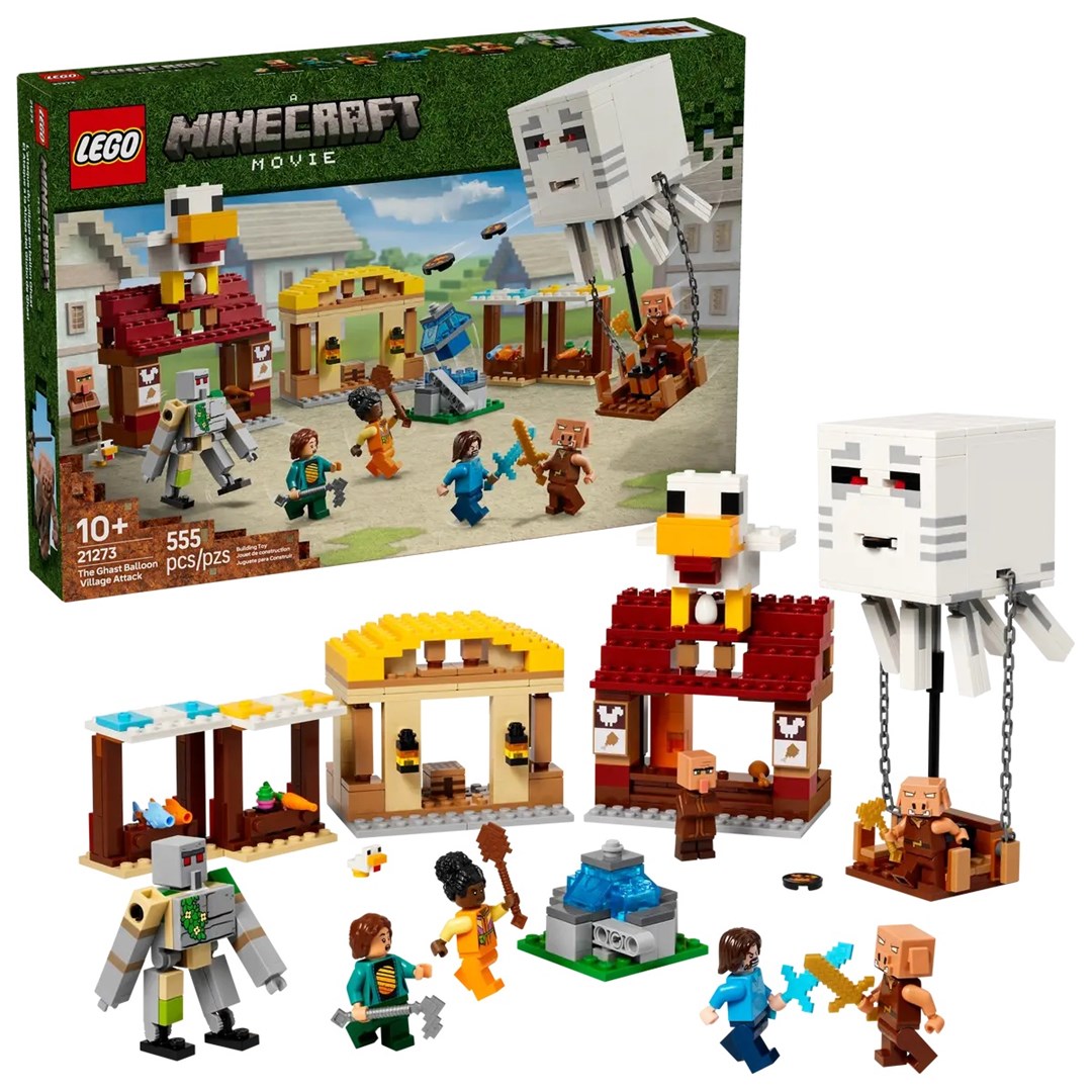 LEGO Minecraft Atak balonowego Ghasta na