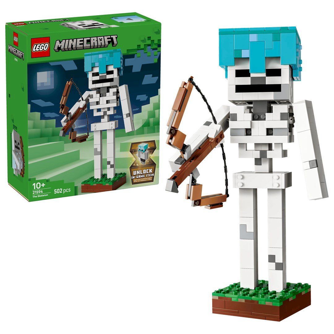 LEGO Minecraft klucīši 21594 Skelets |
