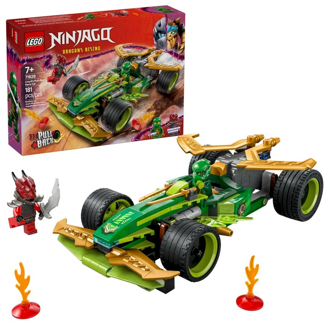 LEGO NINJAGO 71828 Lloyd vilkšanas sacīkšu