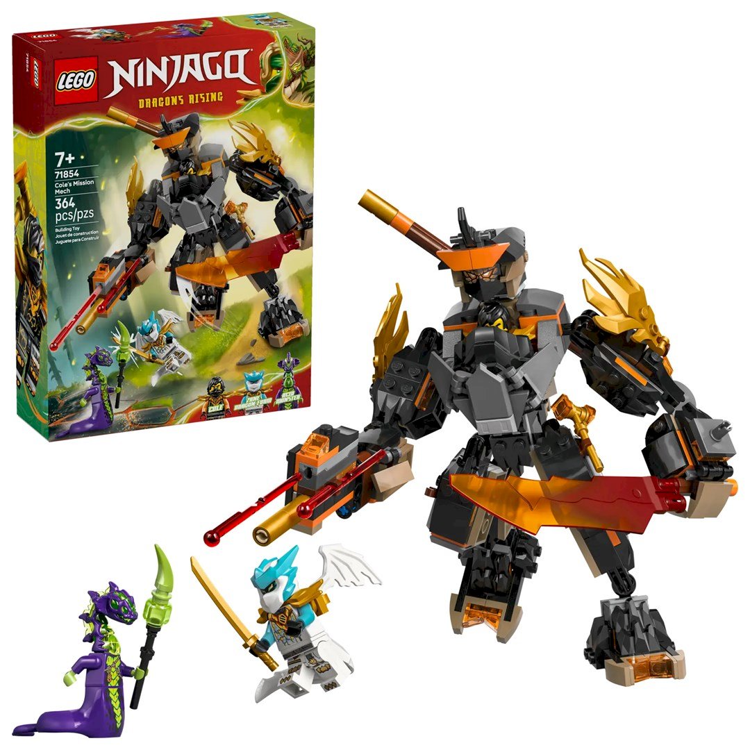 LEGO 71854 Ninjago Coles Action-Mech und