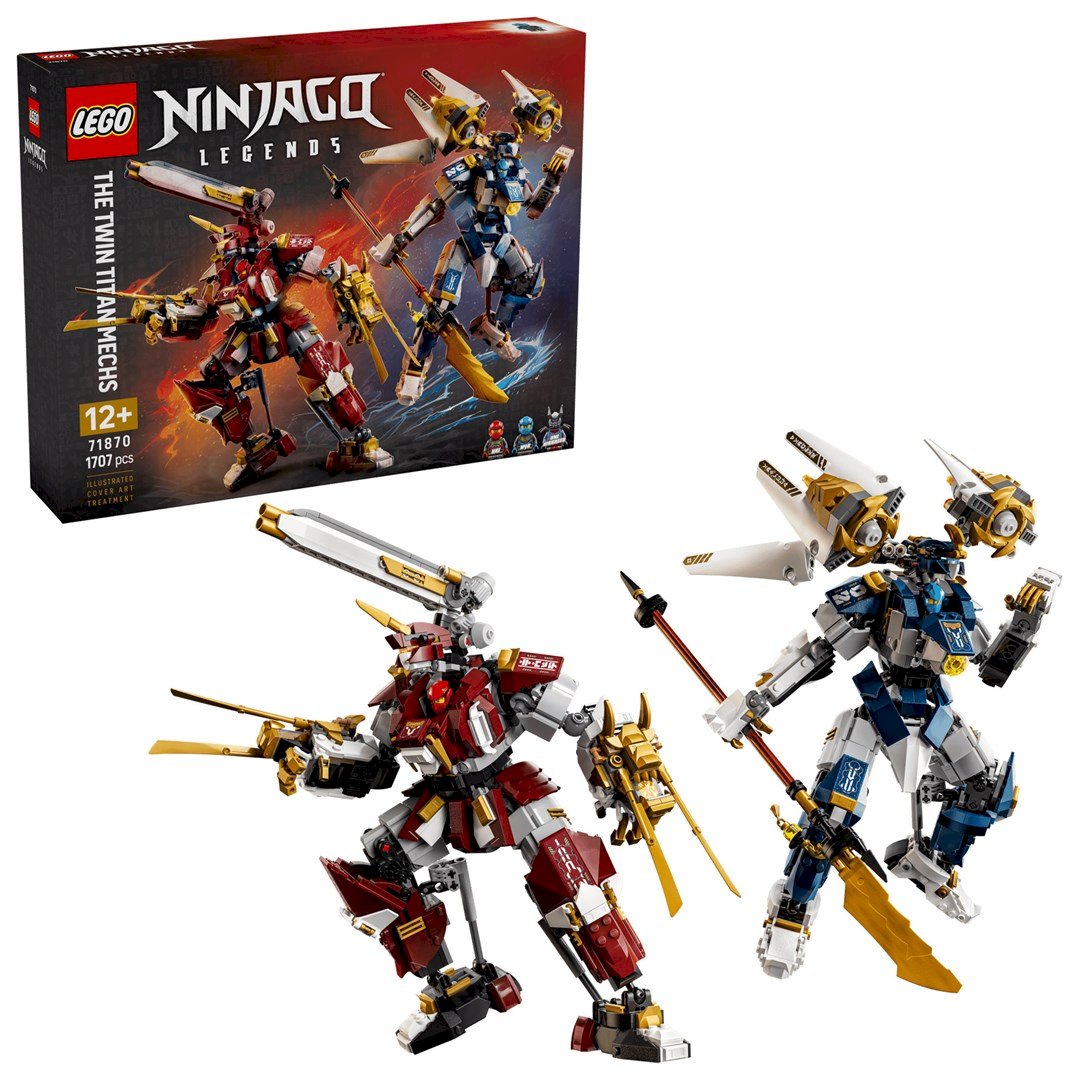 LEGO Ninjago 71870 Titāna dvīņu mehānismi