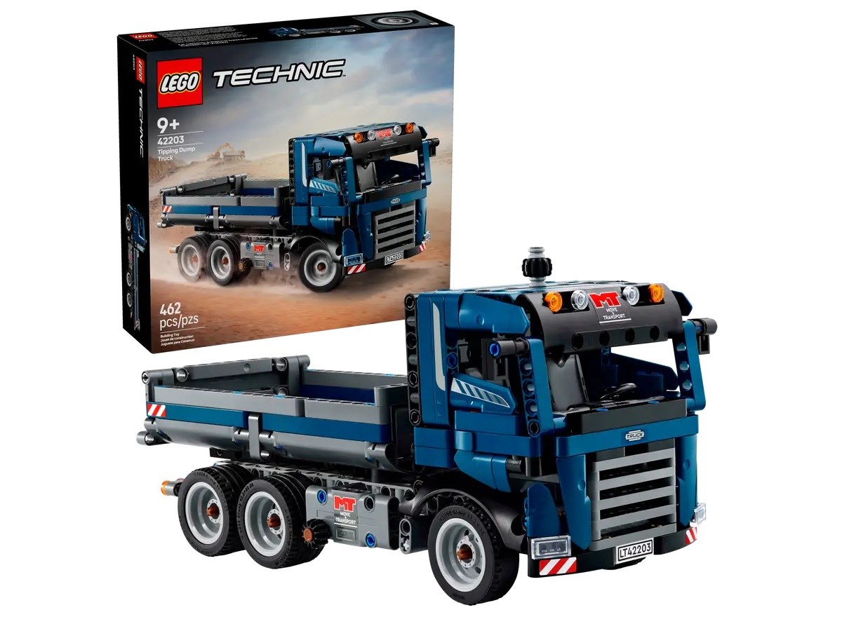 LEGO 42203 Technic Dump Pašizgāzējs Konstruktors