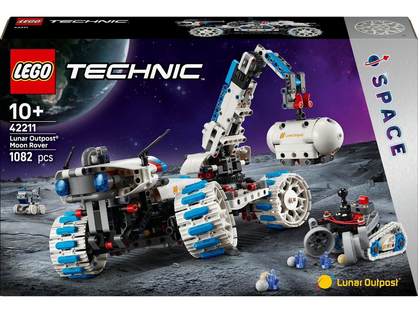 LEGO 42211 Lunar Outpost Moon Rover