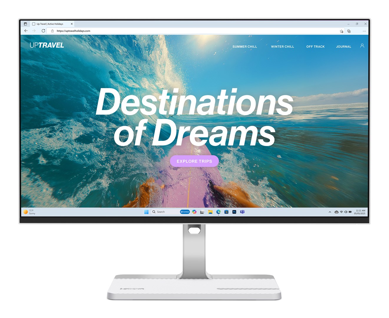 Lenovo L24D-4C datora monitors 60.5