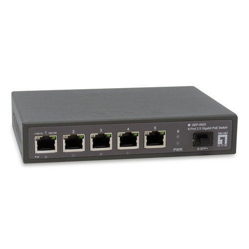 LevelOne Slēdzis 6x GE GEP-0625 2