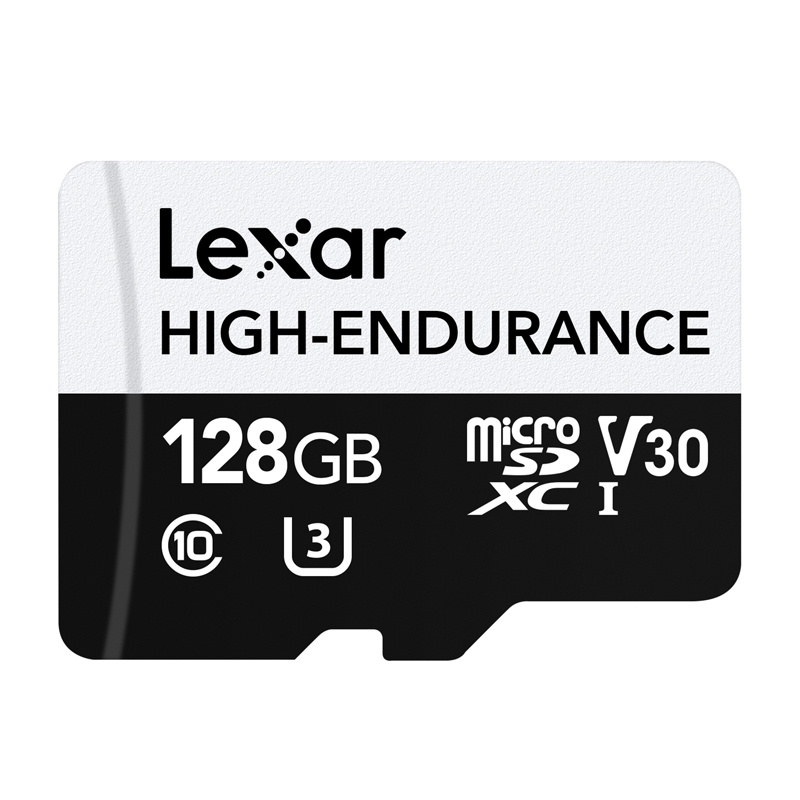 128GB Lexar® High-Endurance microSDHC/microSDXC™ UHS-I karte