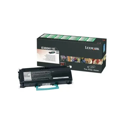 Toner Lexmark E360H11E Black Oryginał  (E360H11E)