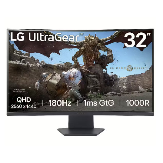LG 32GS60QC-B Quad HD LCD Monitors